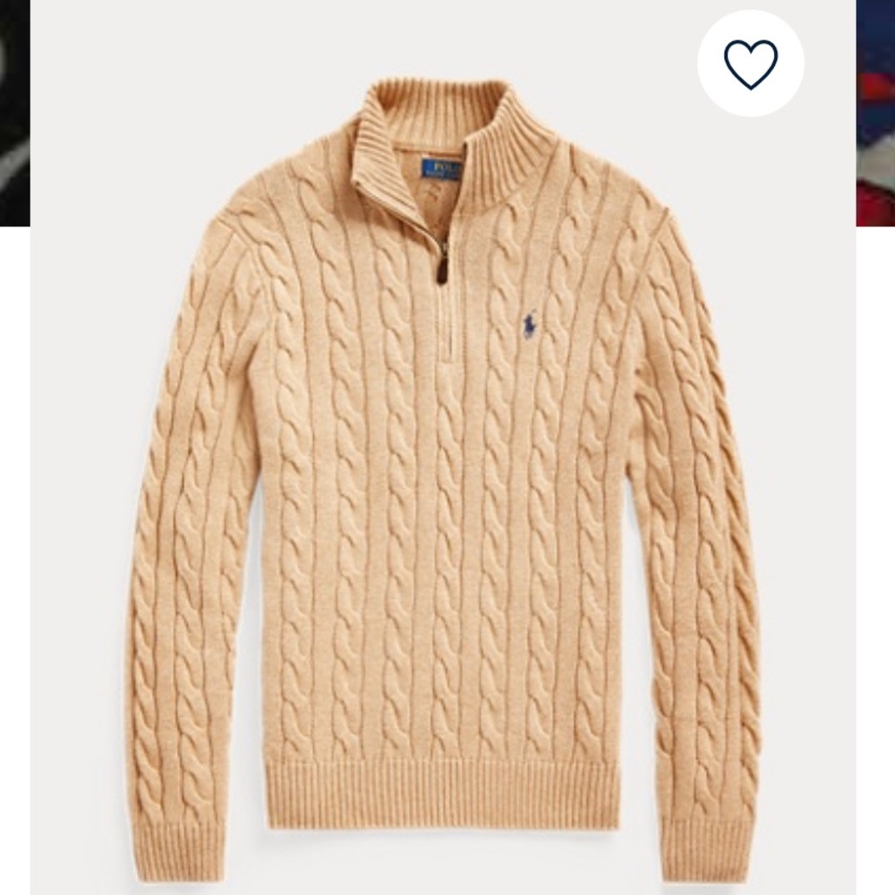 Ralph Lauren cable knit sweater- 3xlt-only worn twice